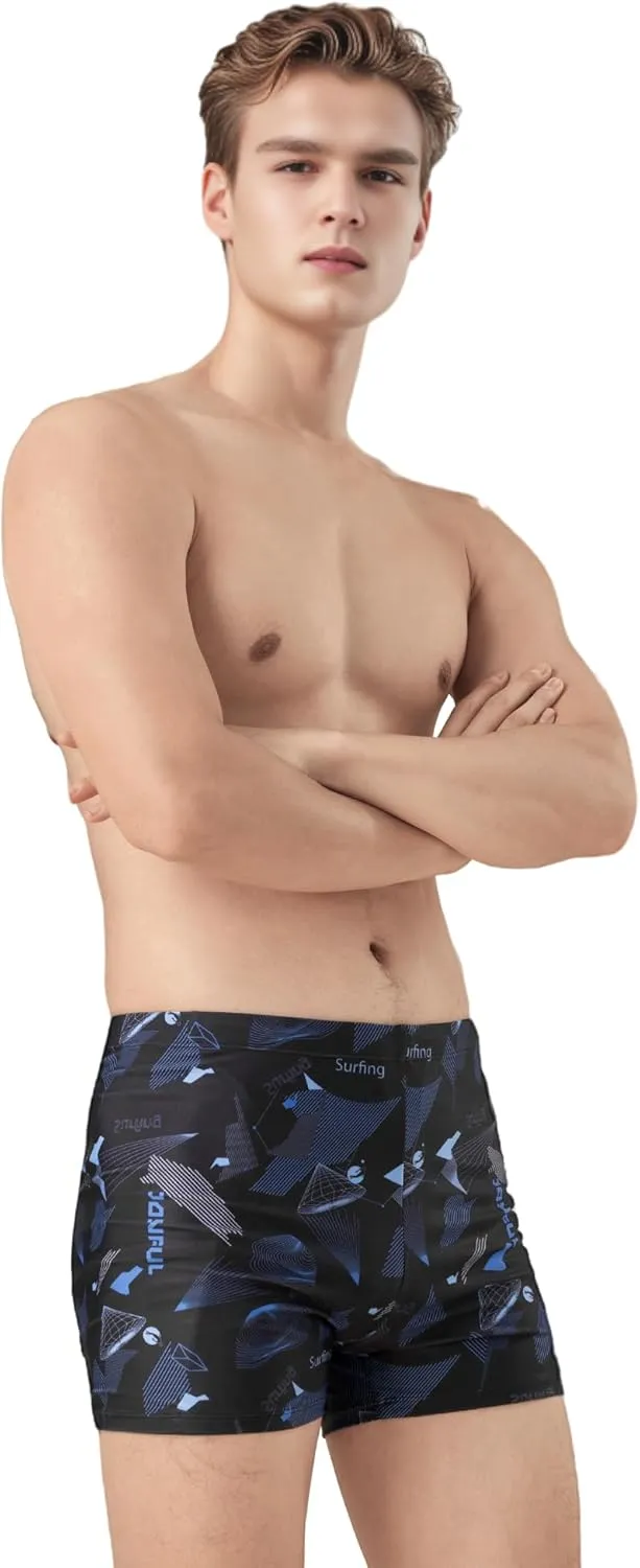 361 Jammers Swimsuit for Men, Competition Lap Swim Suit, Square Leg Endurance Training