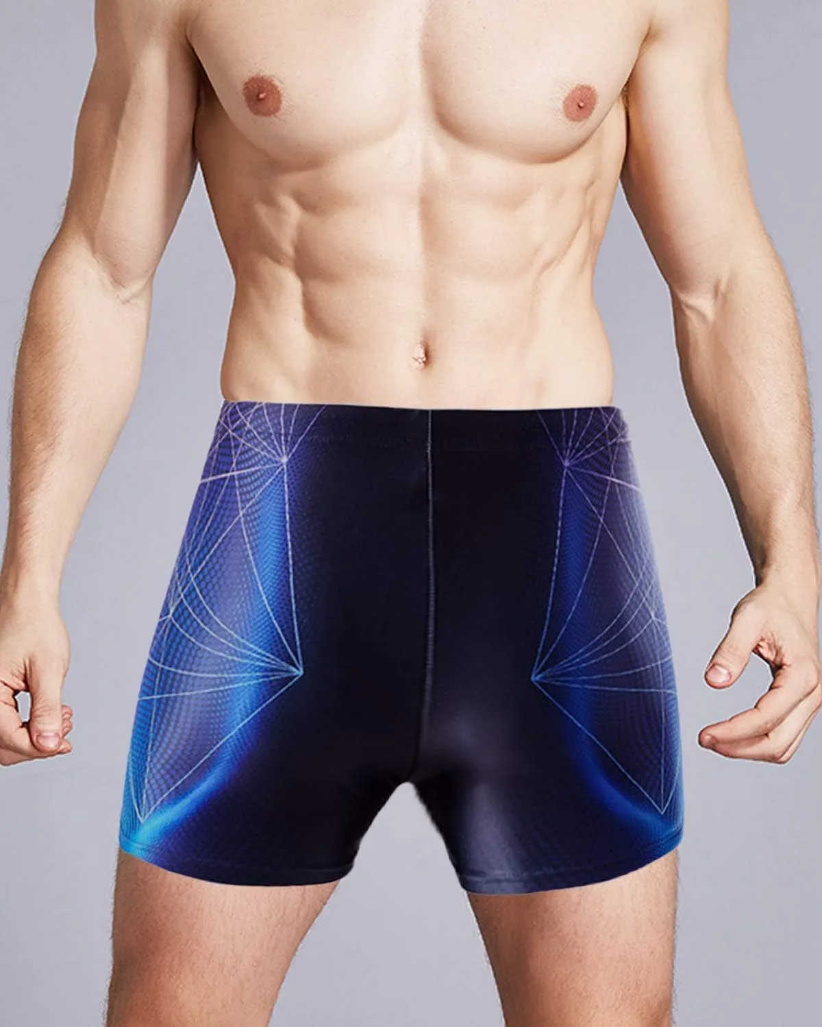 361 Jammers Swimsuit for Men, Competition Lap Swim Suit, Square Leg Endurance Training