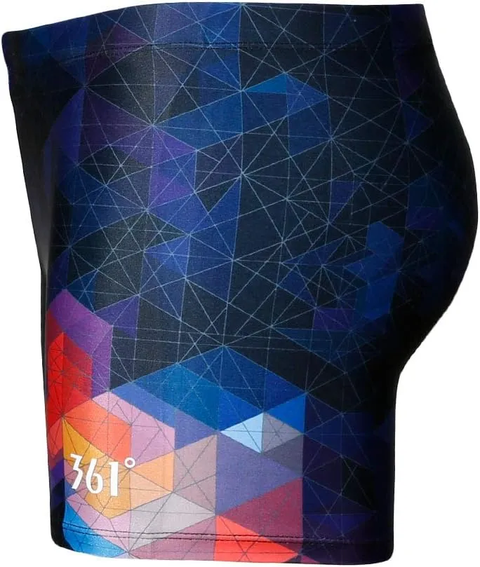361 Jammers Swimsuit for Men, Competition Lap Swim Suit, Square Leg Endurance Training