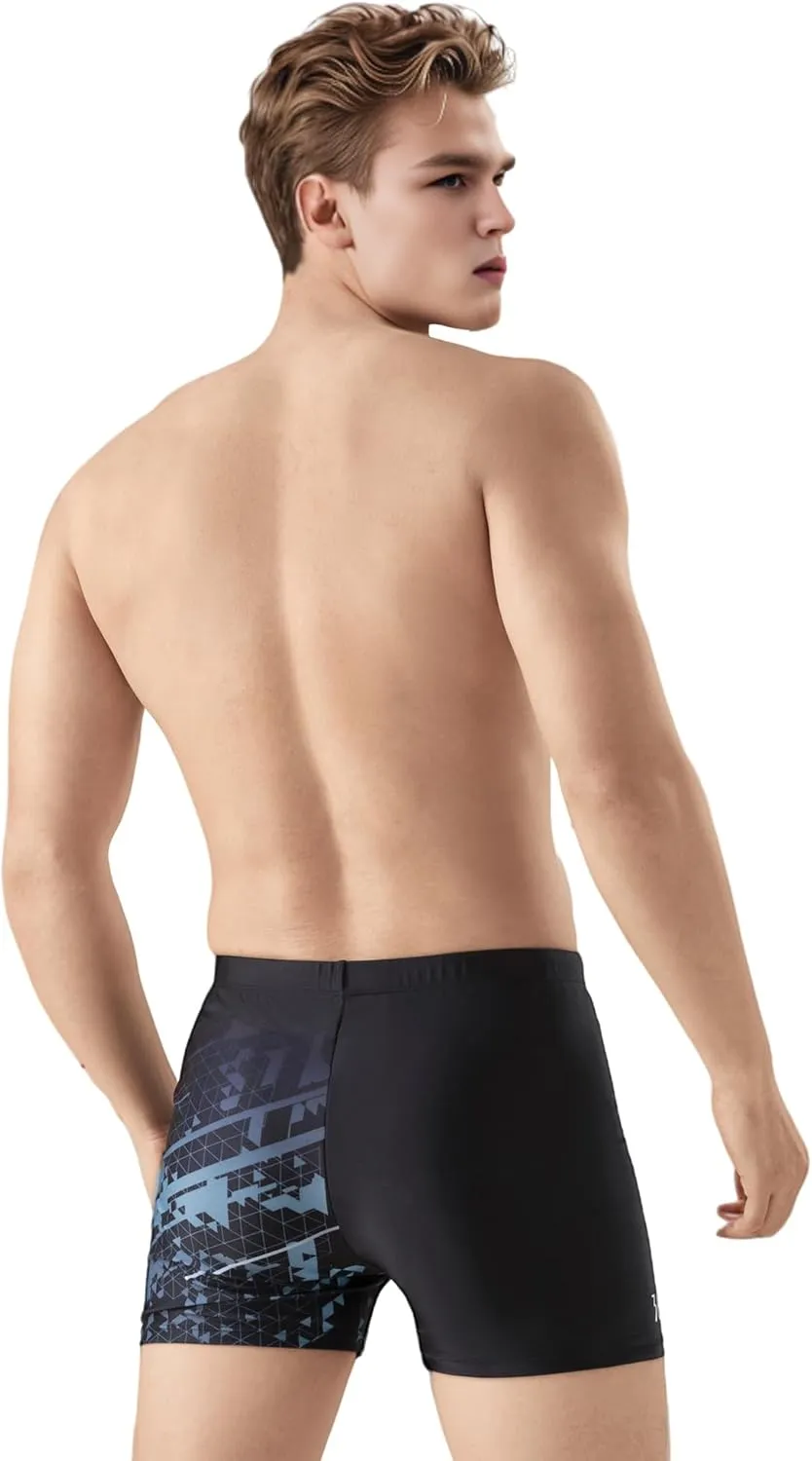 361 Jammers Swimsuit for Men, Competition Lap Swim Suit, Square Leg Endurance Training