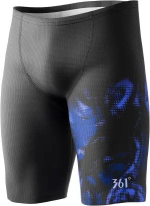 361?? Swim Jammers for Men, Pro Racing Training Swimsuit, Chlorine Resistant Endurance Mens Swim Suit Swimwear Tech Pant