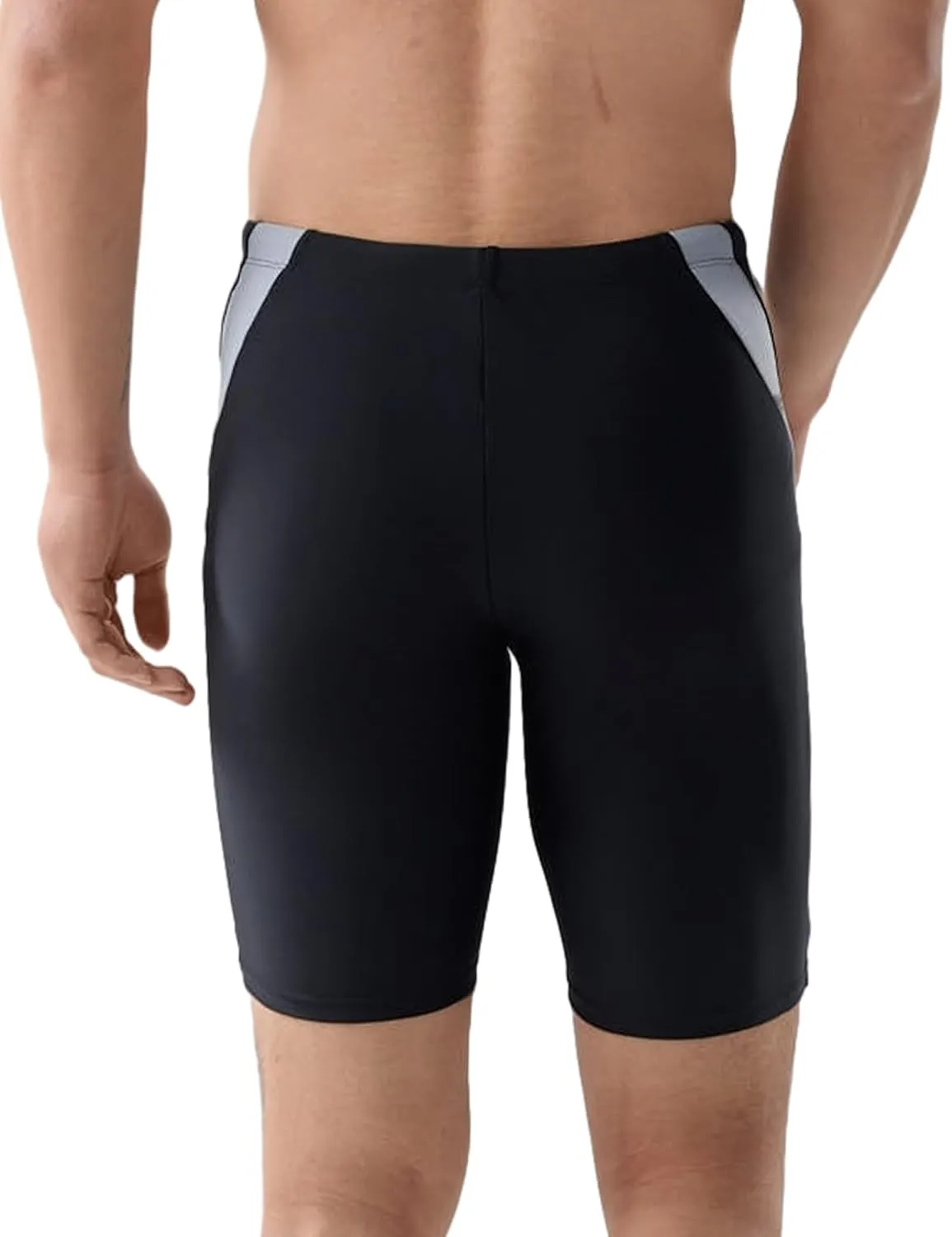 361?? Swim Jammers for Men, Pro Racing Training Swimsuit, Chlorine Resistant Endurance Mens Swim Suit Swimwear Tech Pant