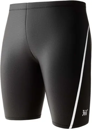 361?? Swim Jammers for Men, Pro Racing Training Swimsuit, Chlorine Resistant Endurance Mens Swim Suit Swimwear Tech Pant