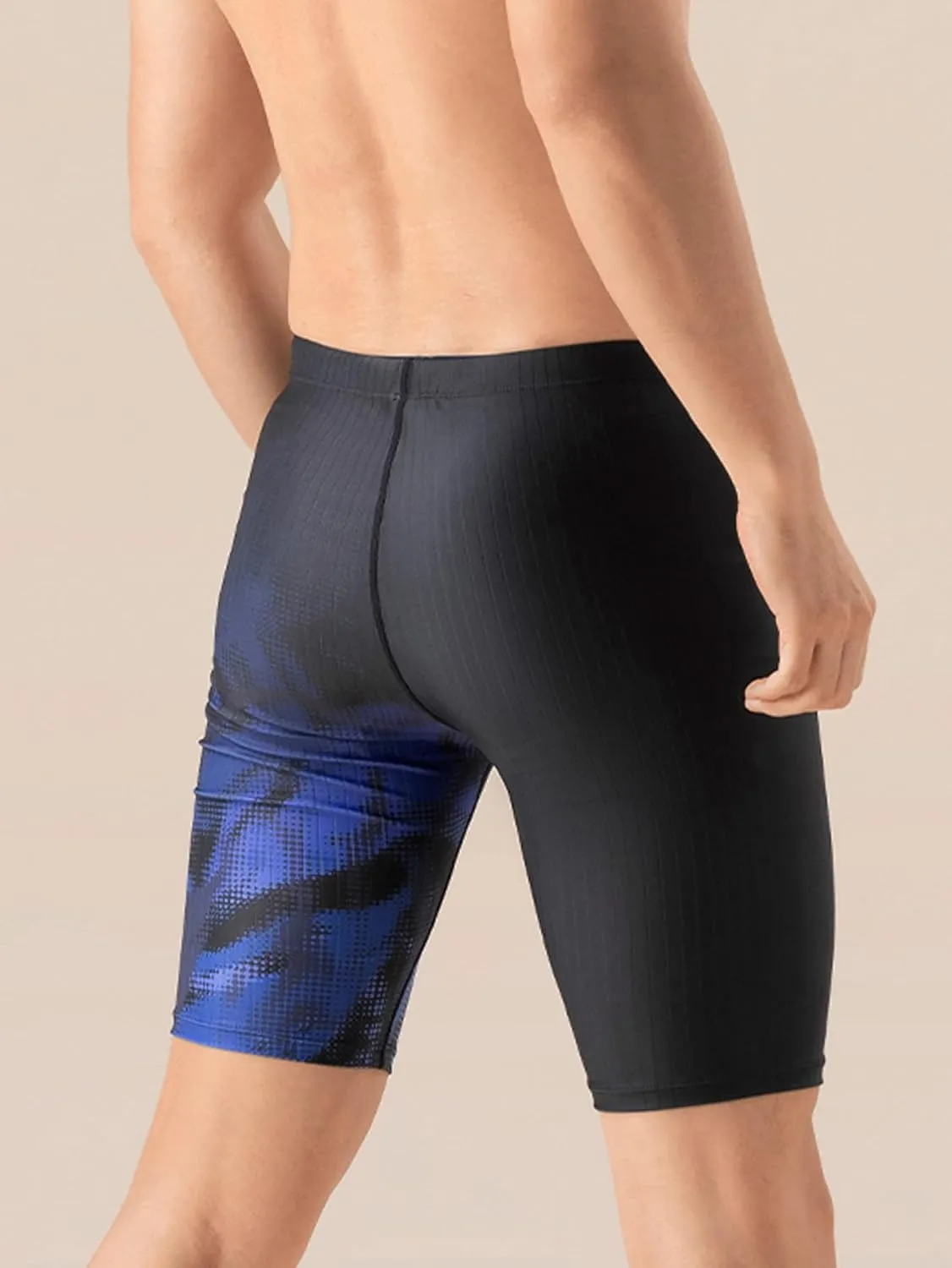 361?? Swim Jammers for Men, Pro Racing Training Swimsuit, Chlorine Resistant Endurance Mens Swim Suit Swimwear Tech Pant