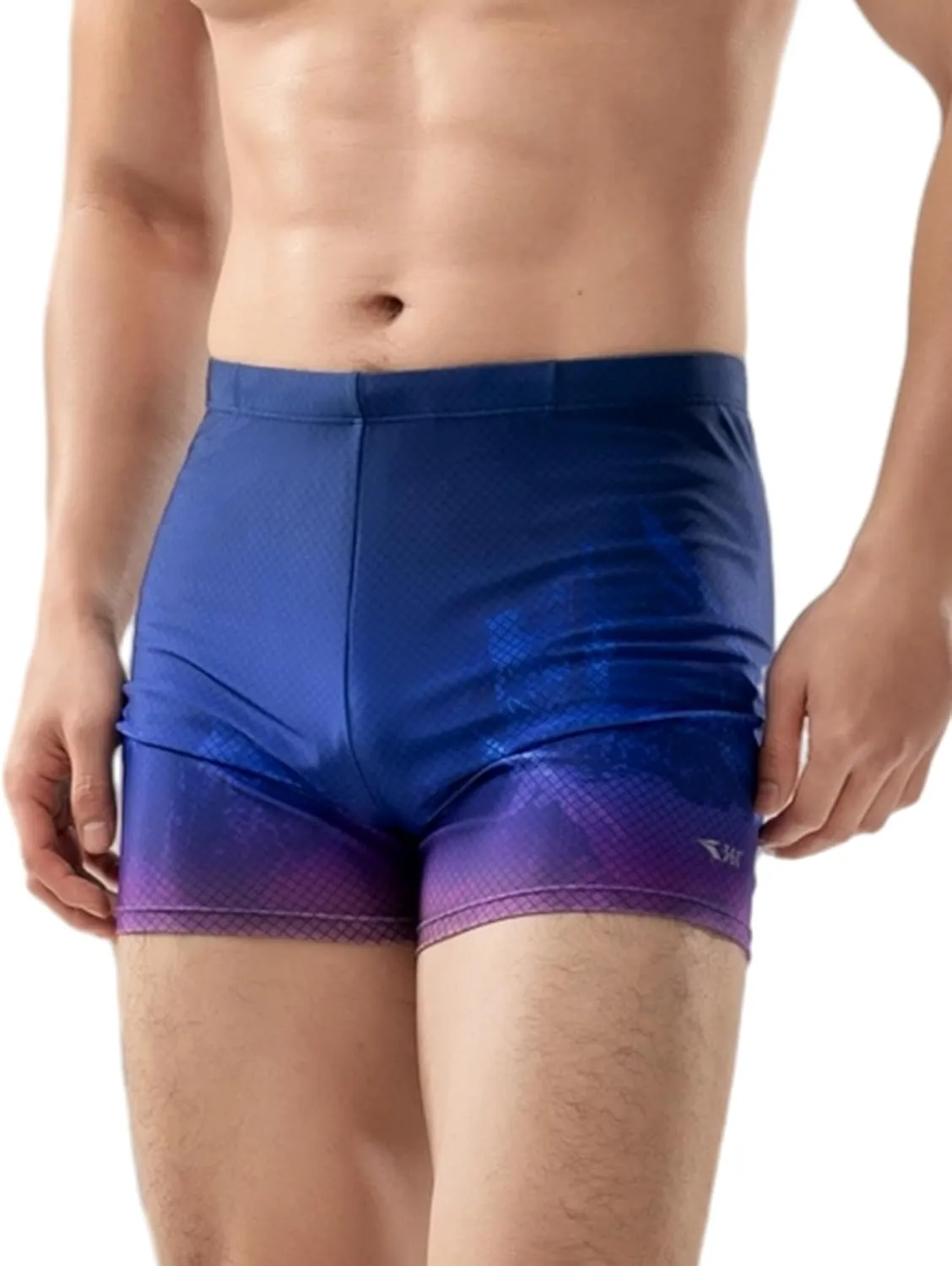 361o Jammers Swimsuit for Men, Competition Lap Swim Suit, Square Leg Endurance Training