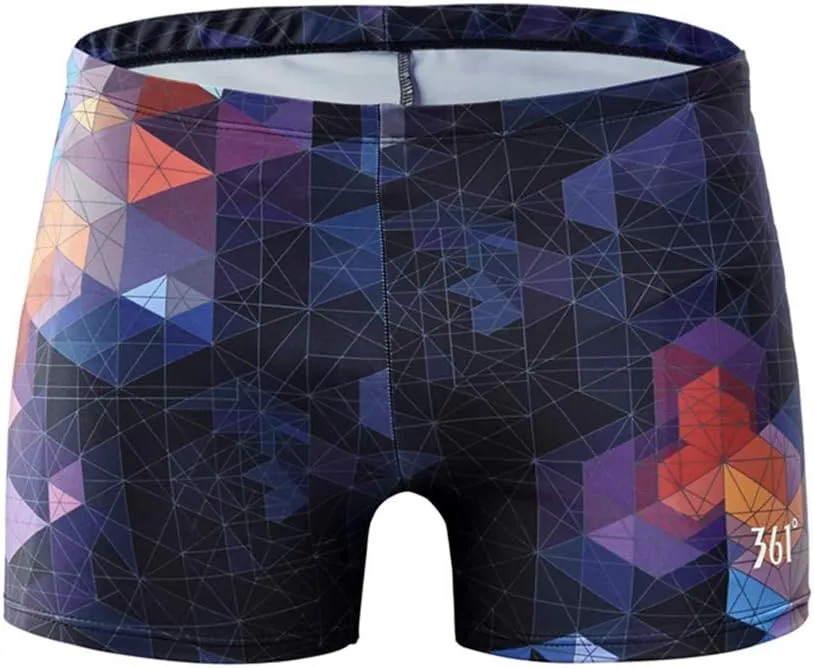 361o Jammers Swimsuit for Men, Competition Lap Swim Suit, Square Leg Endurance Training