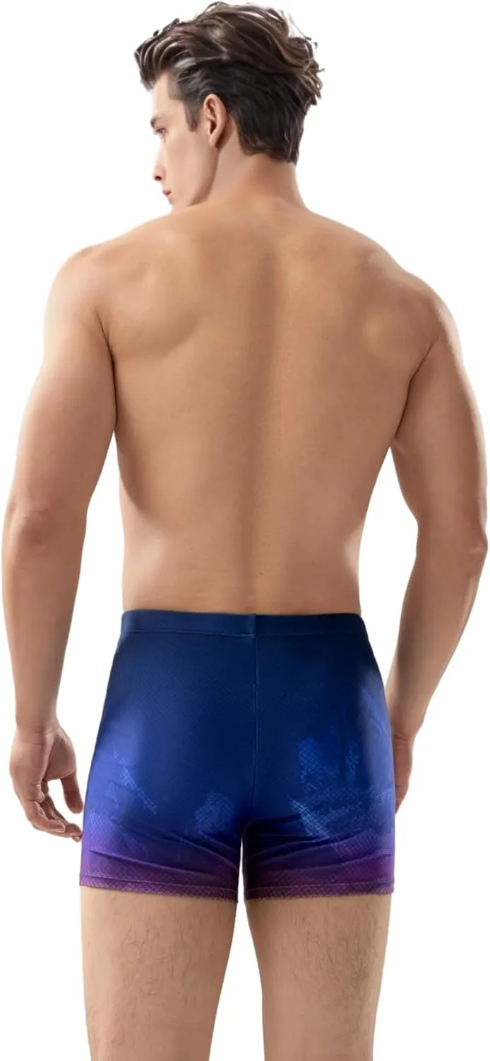 361o Jammers Swimsuit for Men, Competition Lap Swim Suit, Square Leg Endurance Training