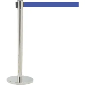 AARCO Products HS-10BL Crowd Control Stanchion