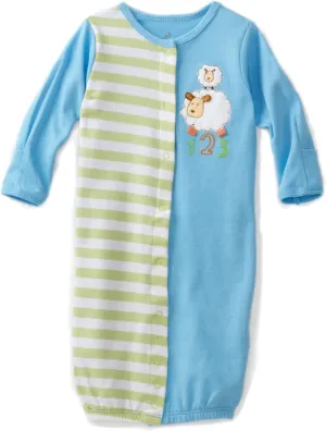 ABSORBA Baby Boys' Newborn Tender Touch Converter Gown