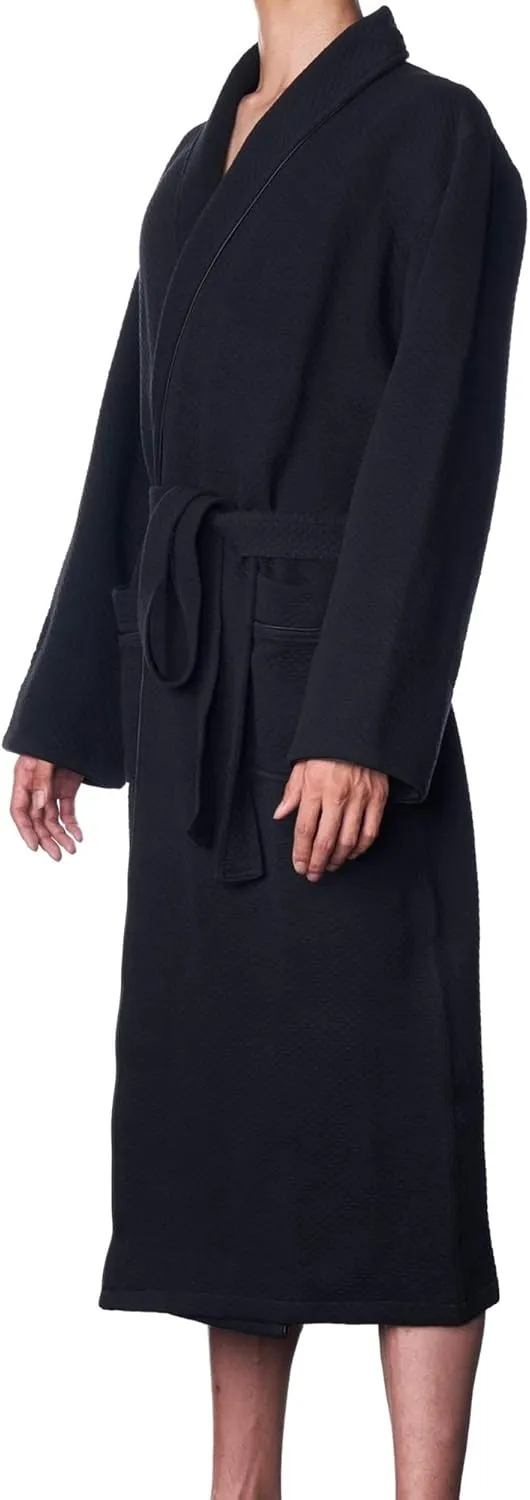 Alpine Swiss Gavin Mens Lightweight Cotton Robe Shawl Collar Knit Bathrobe