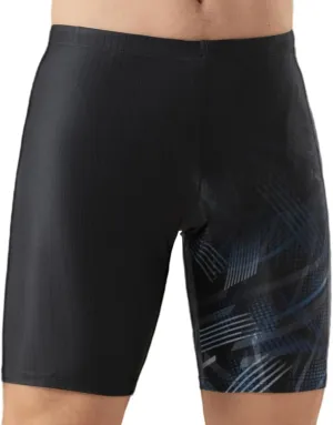 Angel season Swim Jammers for Men Athletic Compression Training Swimsuit Quick Dry Durable Chlorine Resistant Swim Shorts