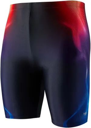 Angel season Swim Jammers for Men Athletic Compression Training Swimsuit Quick Dry Durable Chlorine Resistant Swim Shorts