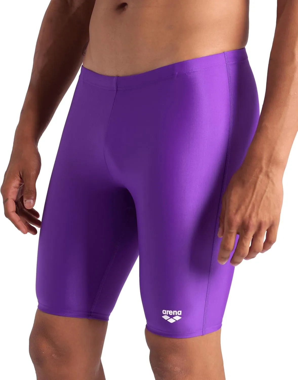 ARENA Men's Feel Dynamo Swim Jammer Knee-Length Swimsuit Sports Bathing Suit