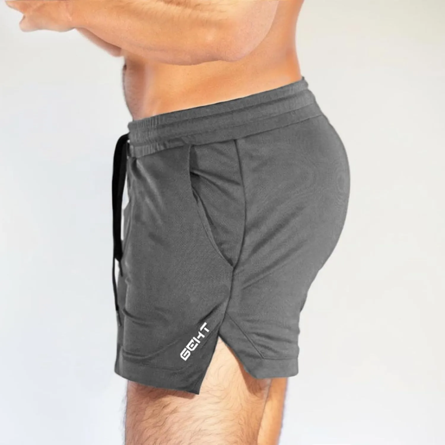 Athletic Shorts for Men, Mens Workout Athletic Shorts 5 inch Bodybuilding Running Shorts Lightweight Sports Gym Shorts