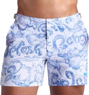 Bang Men's Swimwear - Tailored Shorts - Adjustable Waistband Stretch Quick Dry Swimsuit