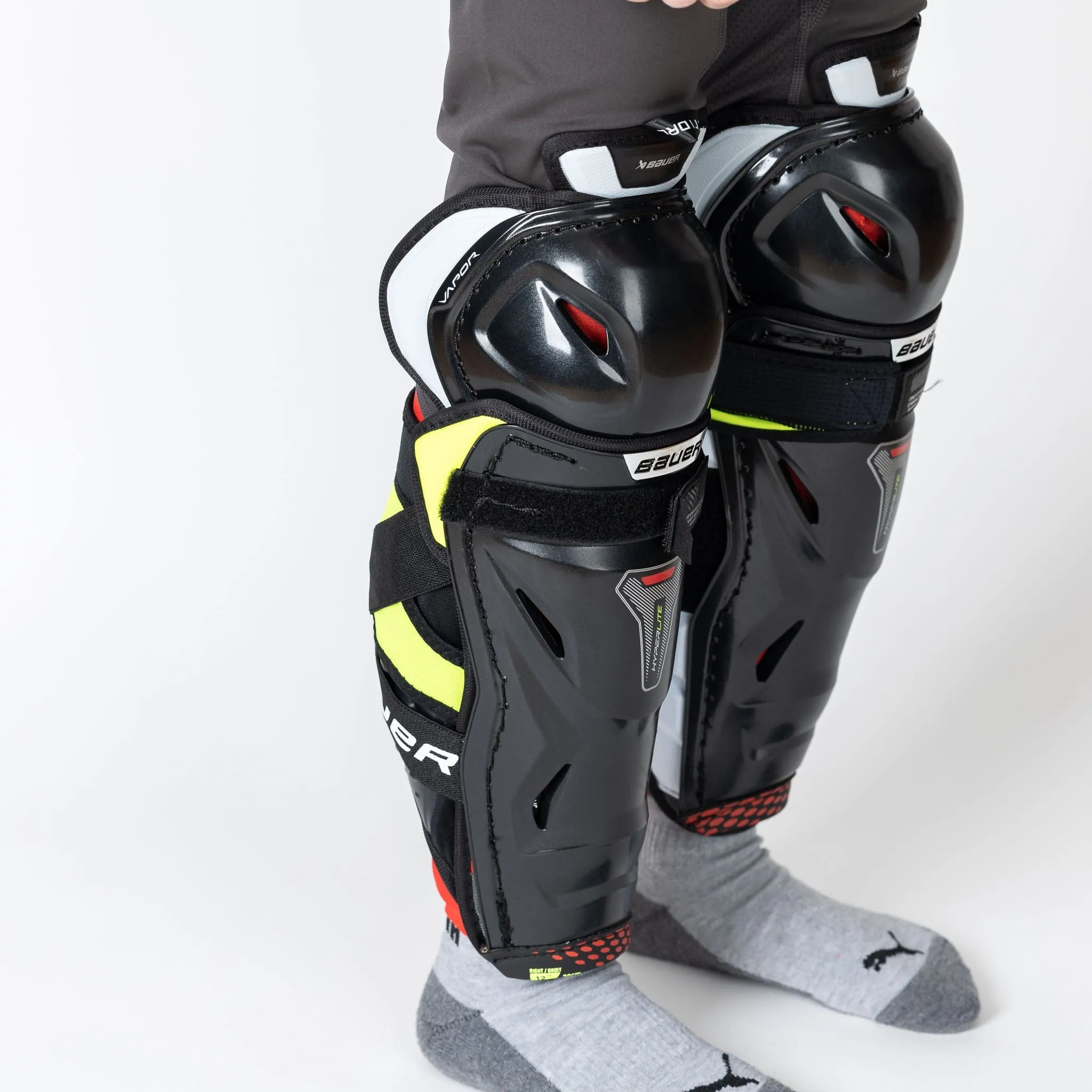 Bauer Vapor Hyperlite Junior Hockey Shin Guards