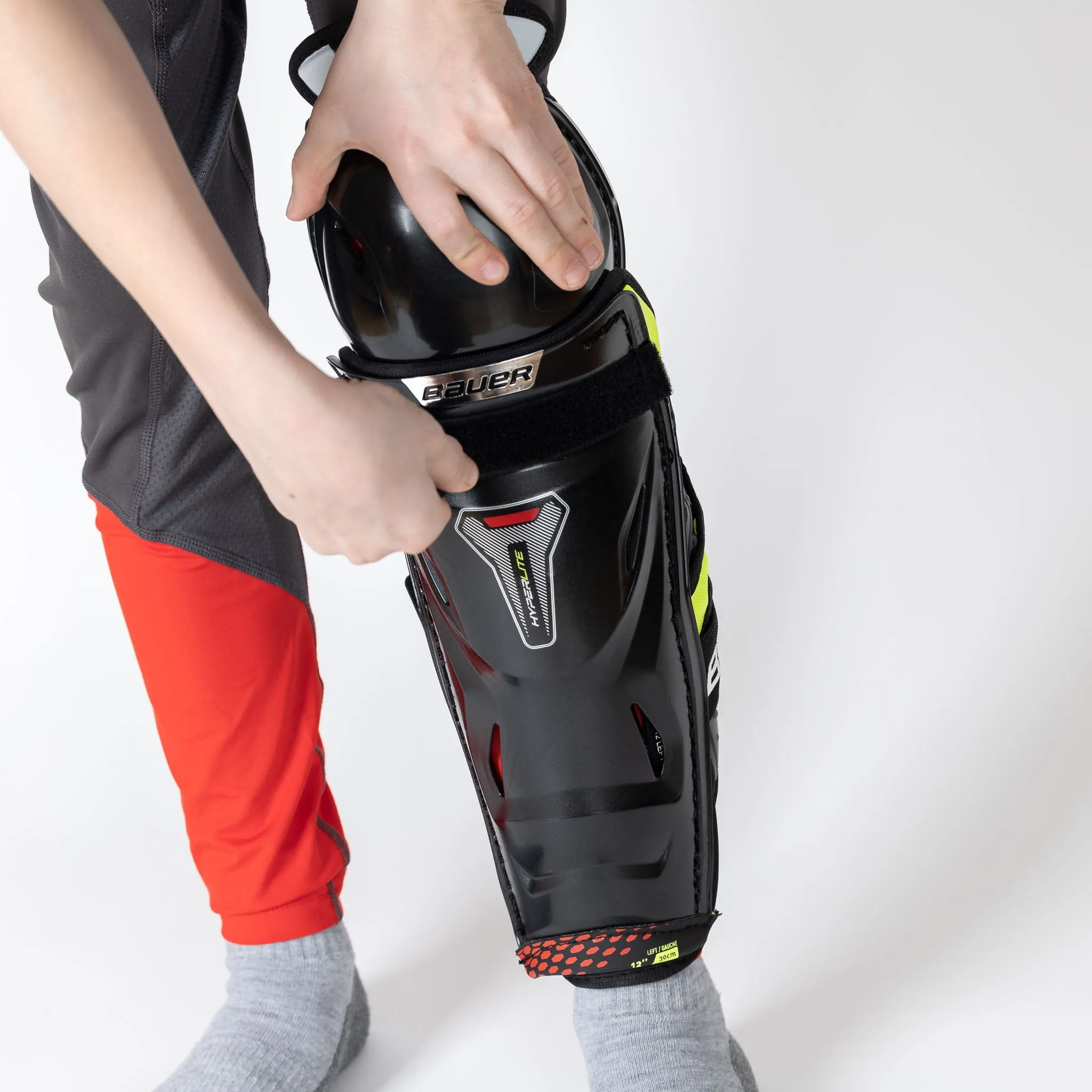 Bauer Vapor Hyperlite Junior Hockey Shin Guards