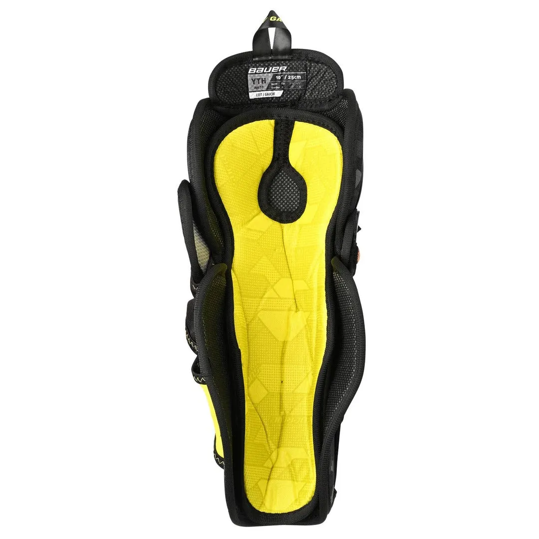 Bauer Youth Supreme MACH Hockey Player Shin Guards