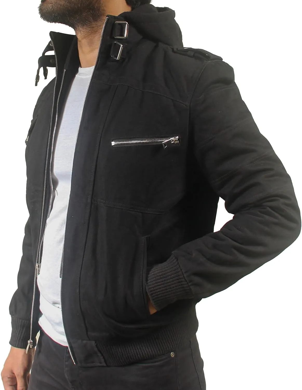 Black Denim Jean Jacket lightweight Concert & Work for Mens Fashion, Western, and Winter Trucker Styles in One Jacket