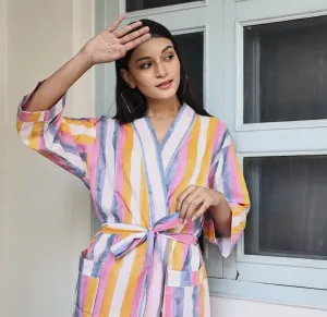 Block Printed | Cotton Kimono