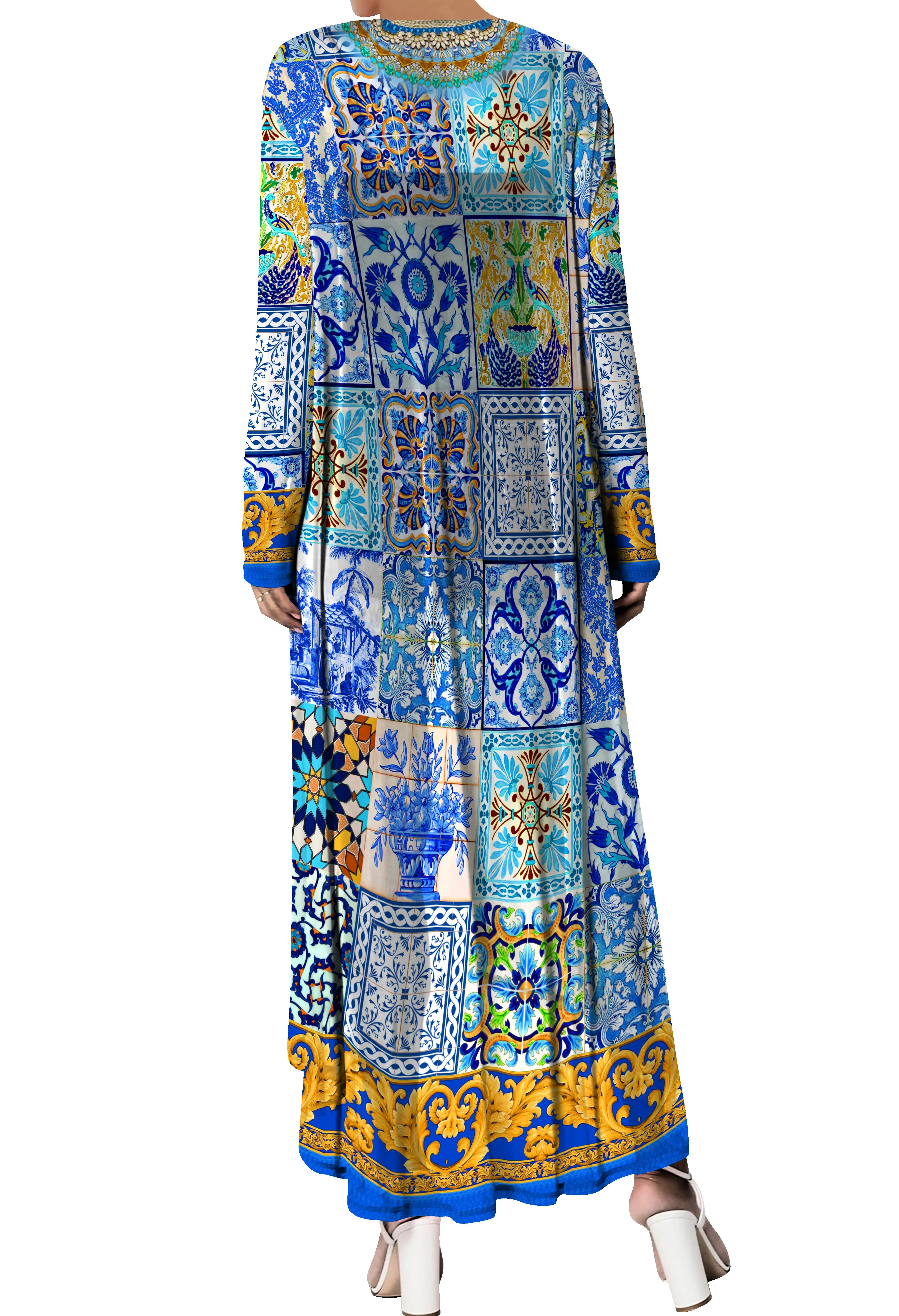 Blue Bathing Suit Cover Ups