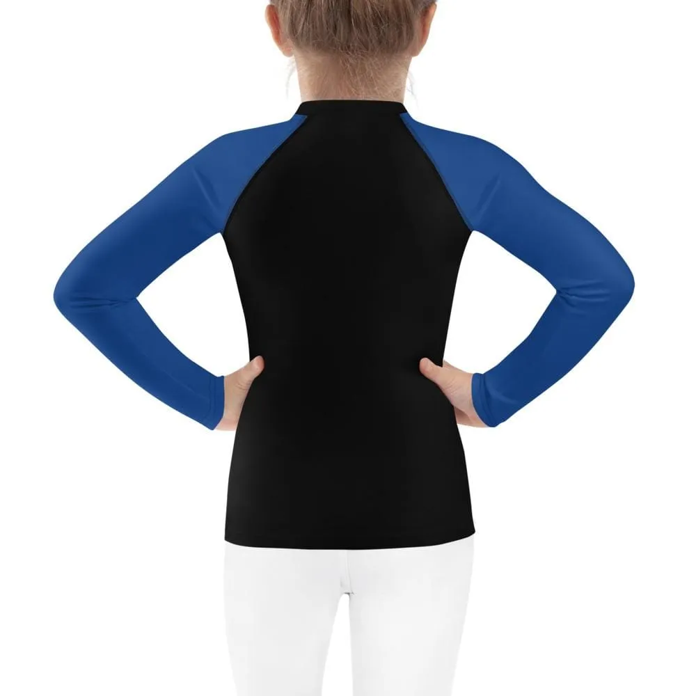 Blue SS Premium Standard ~ Kid's Rash Guard