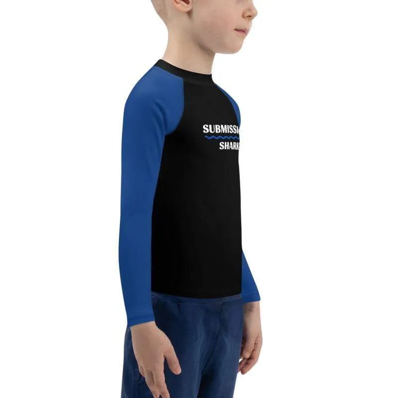 Blue SS Premium Standard ~ Kid's Rash Guard
