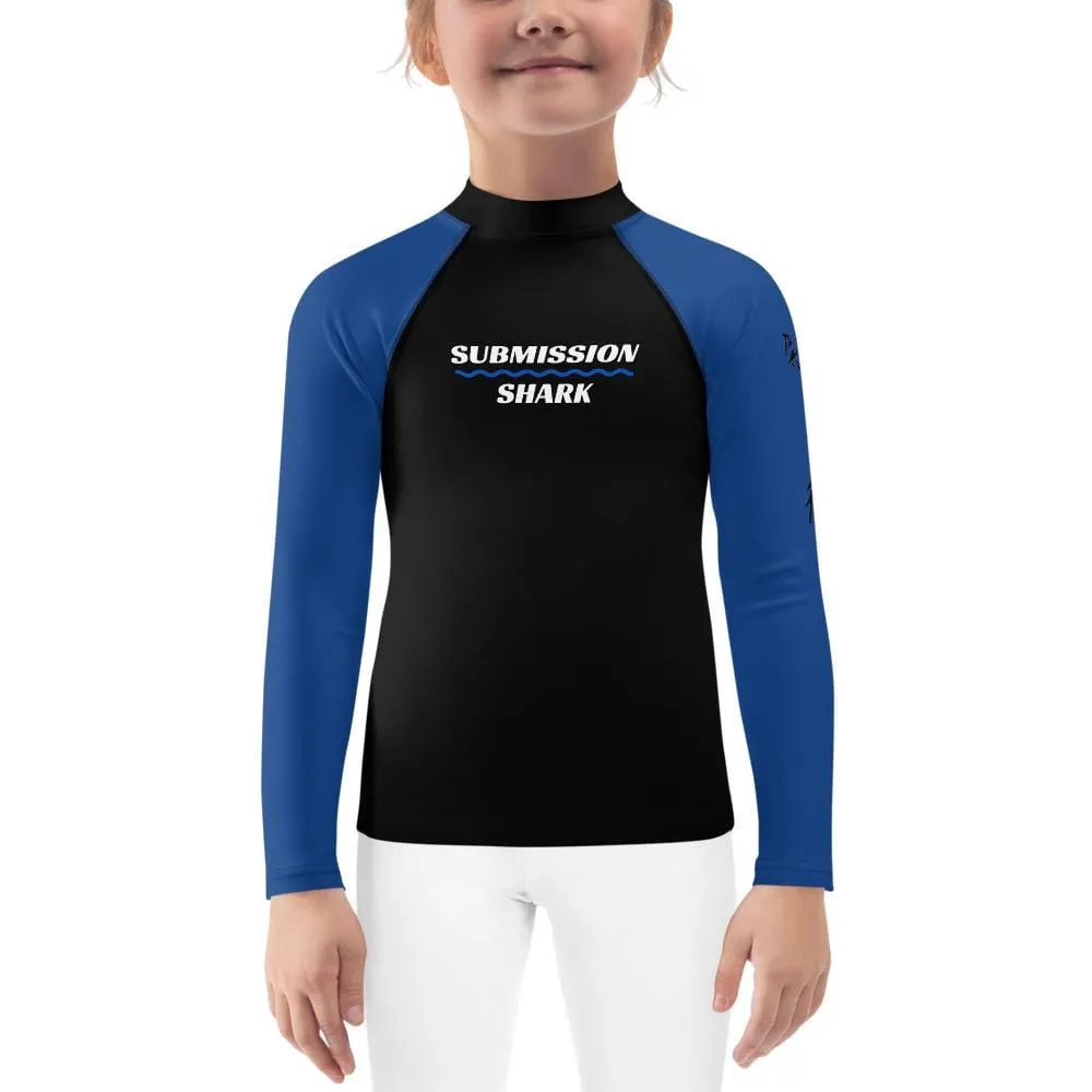 Blue SS Premium Standard ~ Kid's Rash Guard
