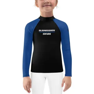 Blue SS Premium Standard ~ Kid's Rash Guard