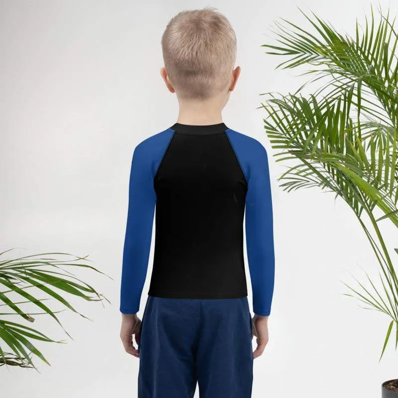 Blue SS Premium Standard ~ Kid's Rash Guard
