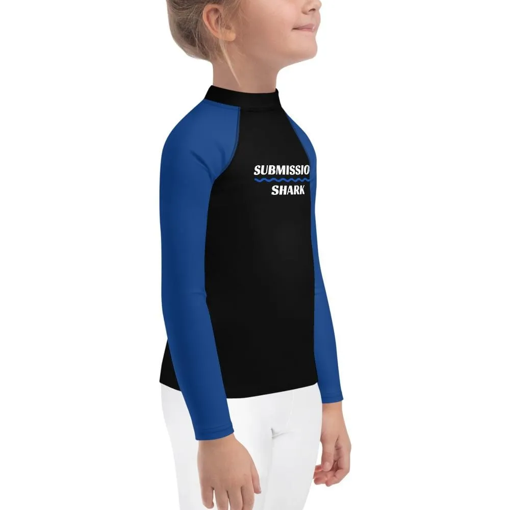 Blue SS Premium Standard ~ Kid's Rash Guard