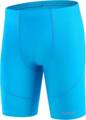 Blueleaf Boys' Swim Jammers Youth Competitive Swim Racing Team Swimsuits Athletic Quick Dry Swimming Shorts UPF 50 