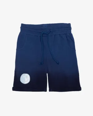 BOB Happy Tie Dye Shorts - Blue Dip Dye