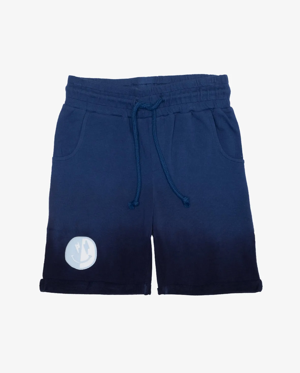 BOB Happy Tie Dye Shorts - Blue Dip Dye