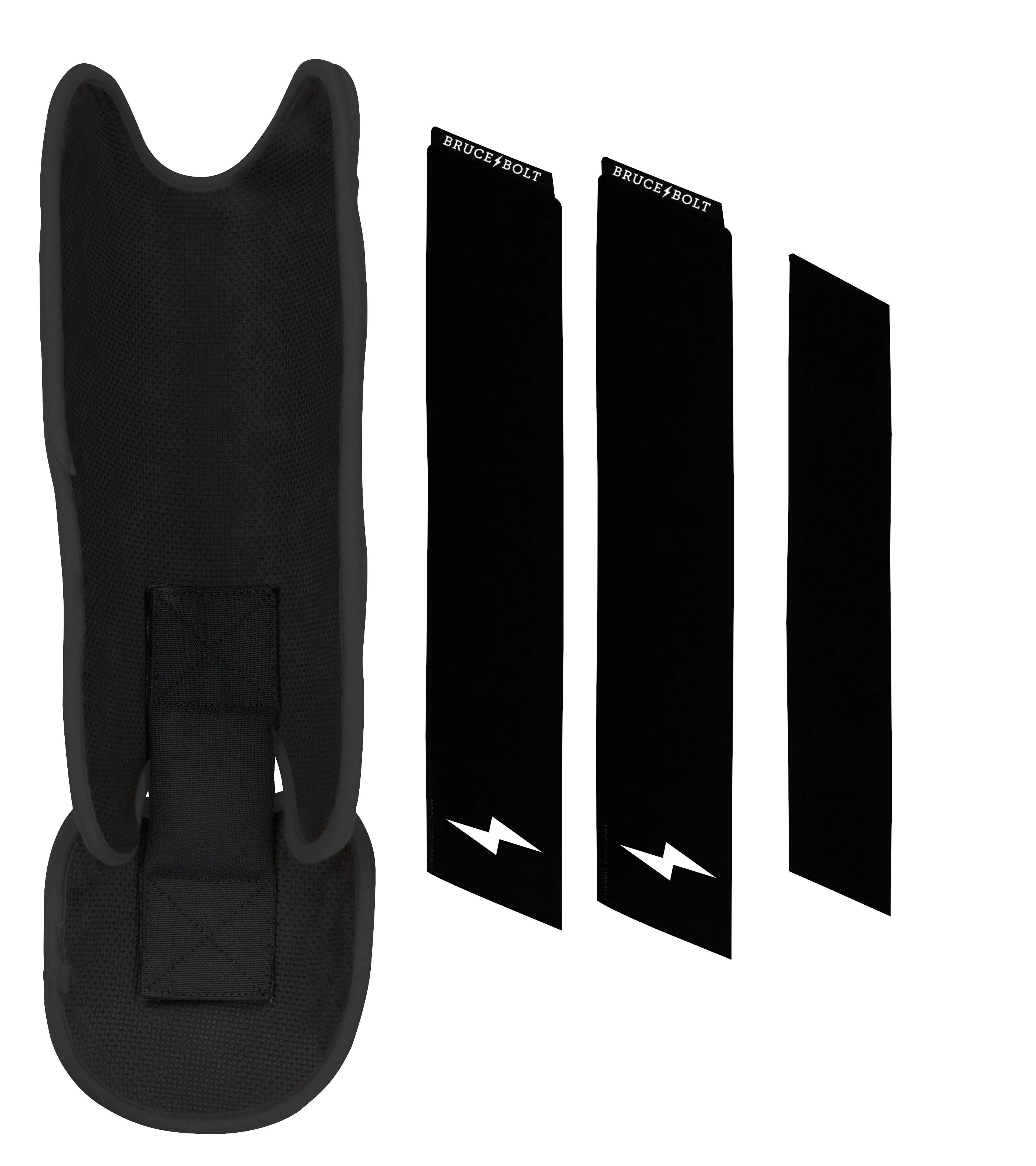 BRUCE BOLT Original Series Leg Guard - BLACK