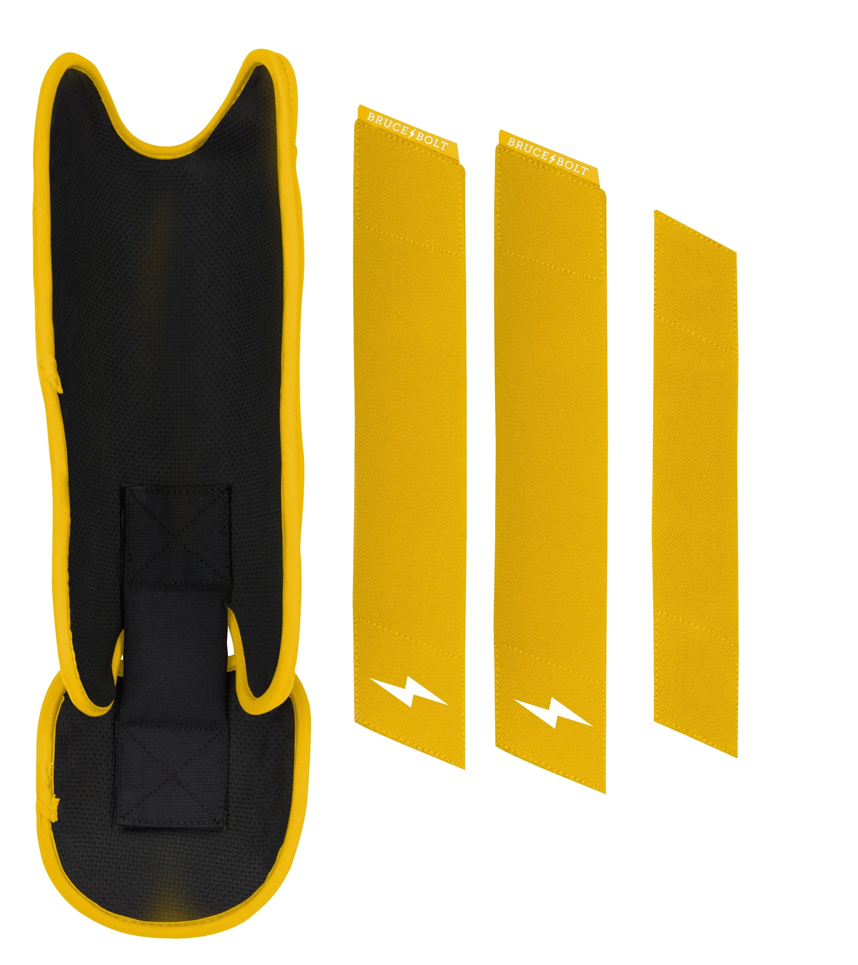 BRUCE BOLT Original Series Leg Guard - YELLOW