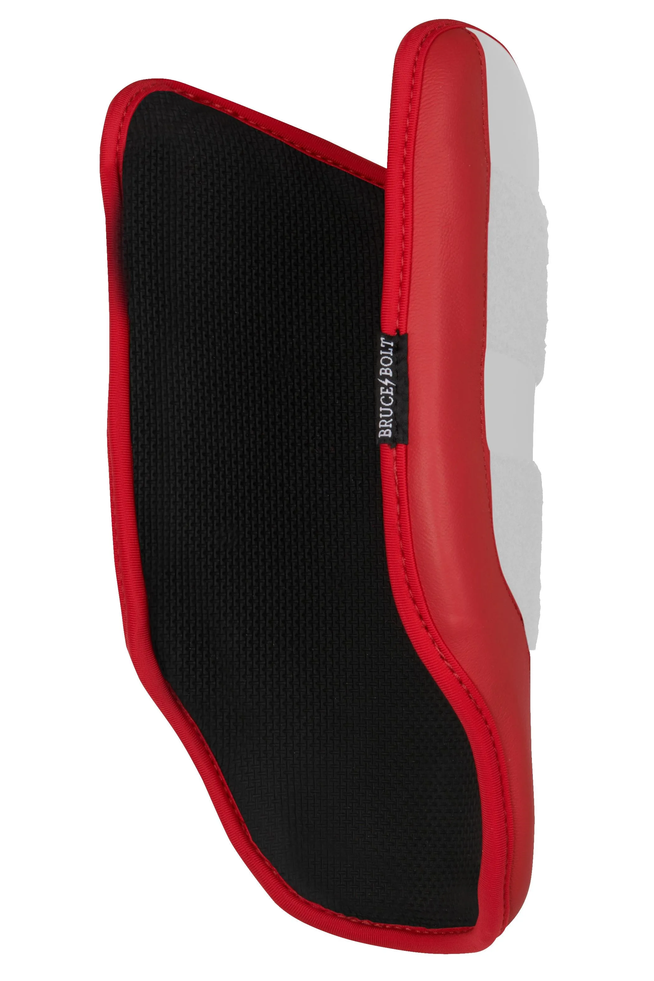 BRUCE BOLT PREMIUM PRO 9" Elbow Guard - CHROME RED
