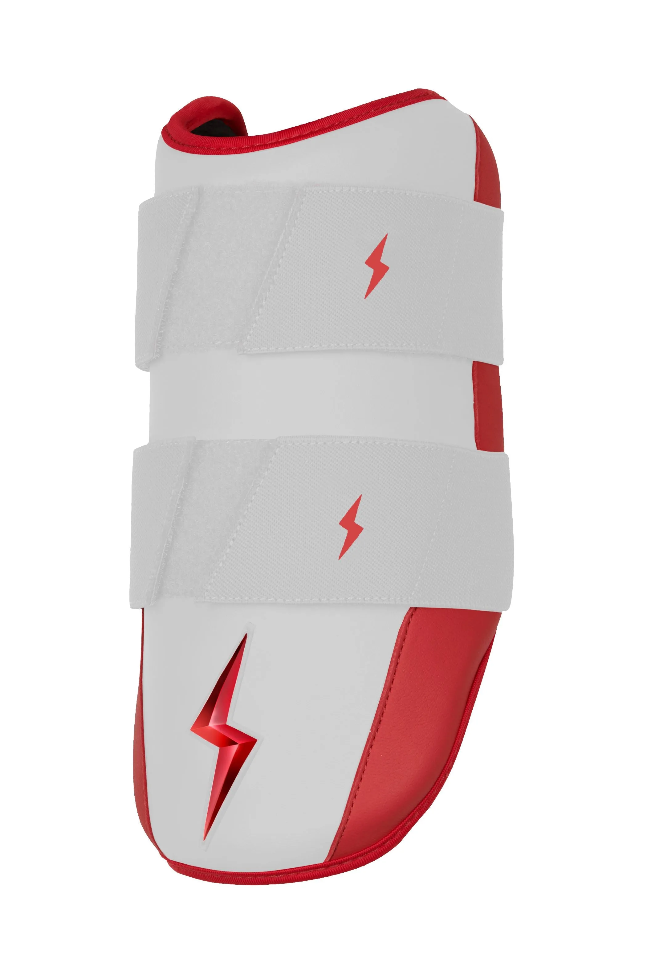 BRUCE BOLT PREMIUM PRO 9" Elbow Guard - CHROME RED