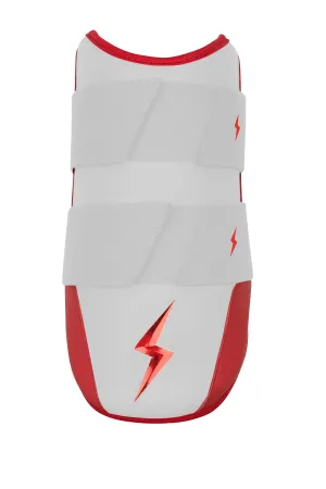 BRUCE BOLT PREMIUM PRO 9" Elbow Guard - CHROME RED