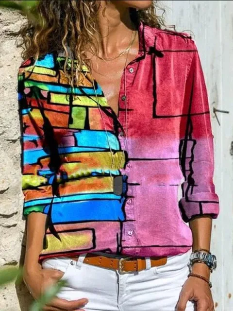 Casual Fashion Long Sleeve Shirt