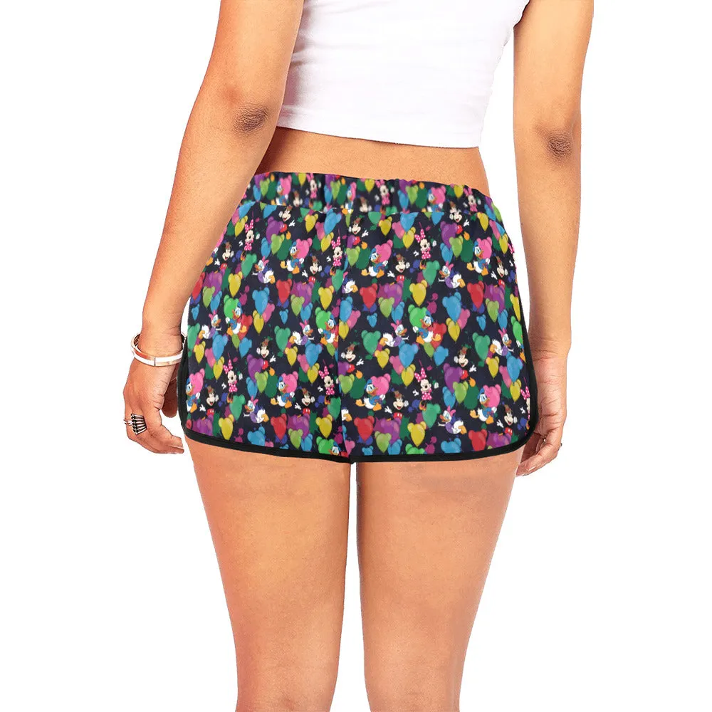 Character Balloons Women's Relaxed Shorts