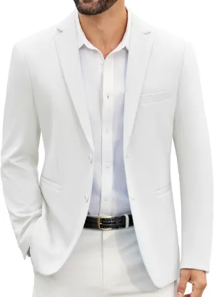 COOFANDY Men's Casual Blazer Slim Fit Suit Jackets Two Button Lightweight Knit Sport Coat