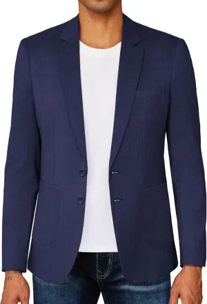 COOFANDY Mens Casual Blazer Two Button Sport Coat Lightweight Business Jackets with Pockets