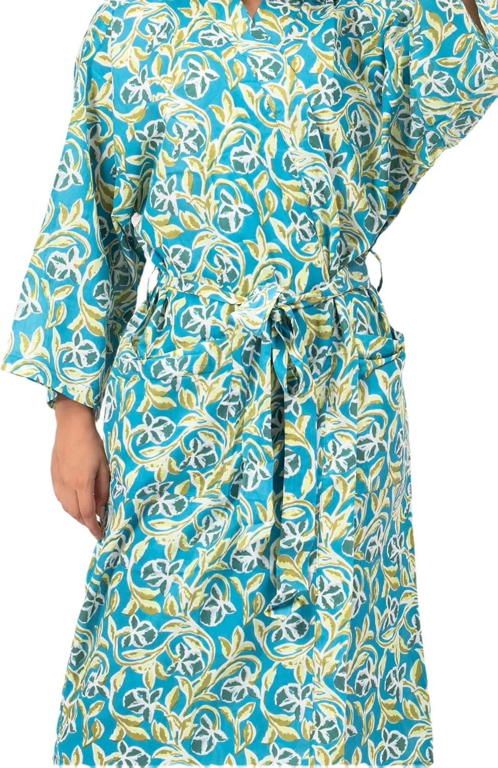 Cotton Lightweight Kimono Robe,Bridal party,Bridesmaid Robe,Cotton Nightwear,Beach cover up, Mothers day gift
