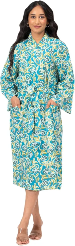 Cotton Lightweight Kimono Robe,Bridal party,Bridesmaid Robe,Cotton Nightwear,Beach cover up, Mothers day gift