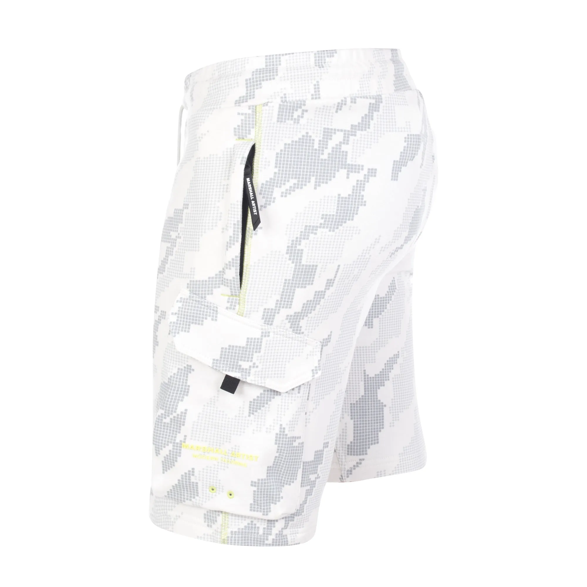 Data Flow Camo Fleece Short