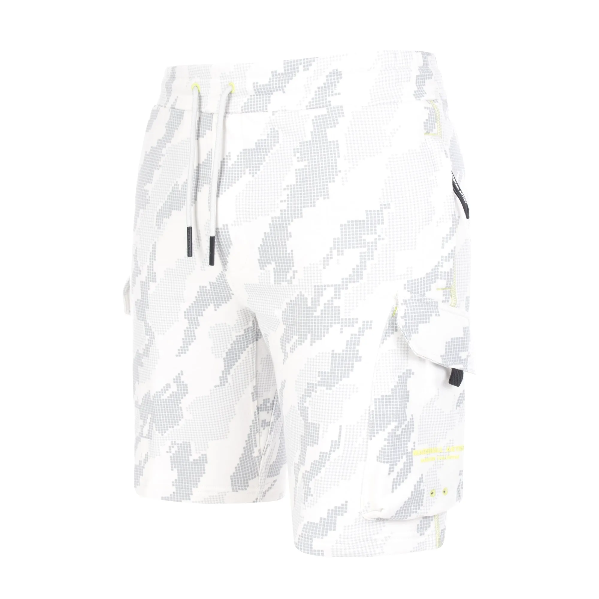 Data Flow Camo Fleece Short