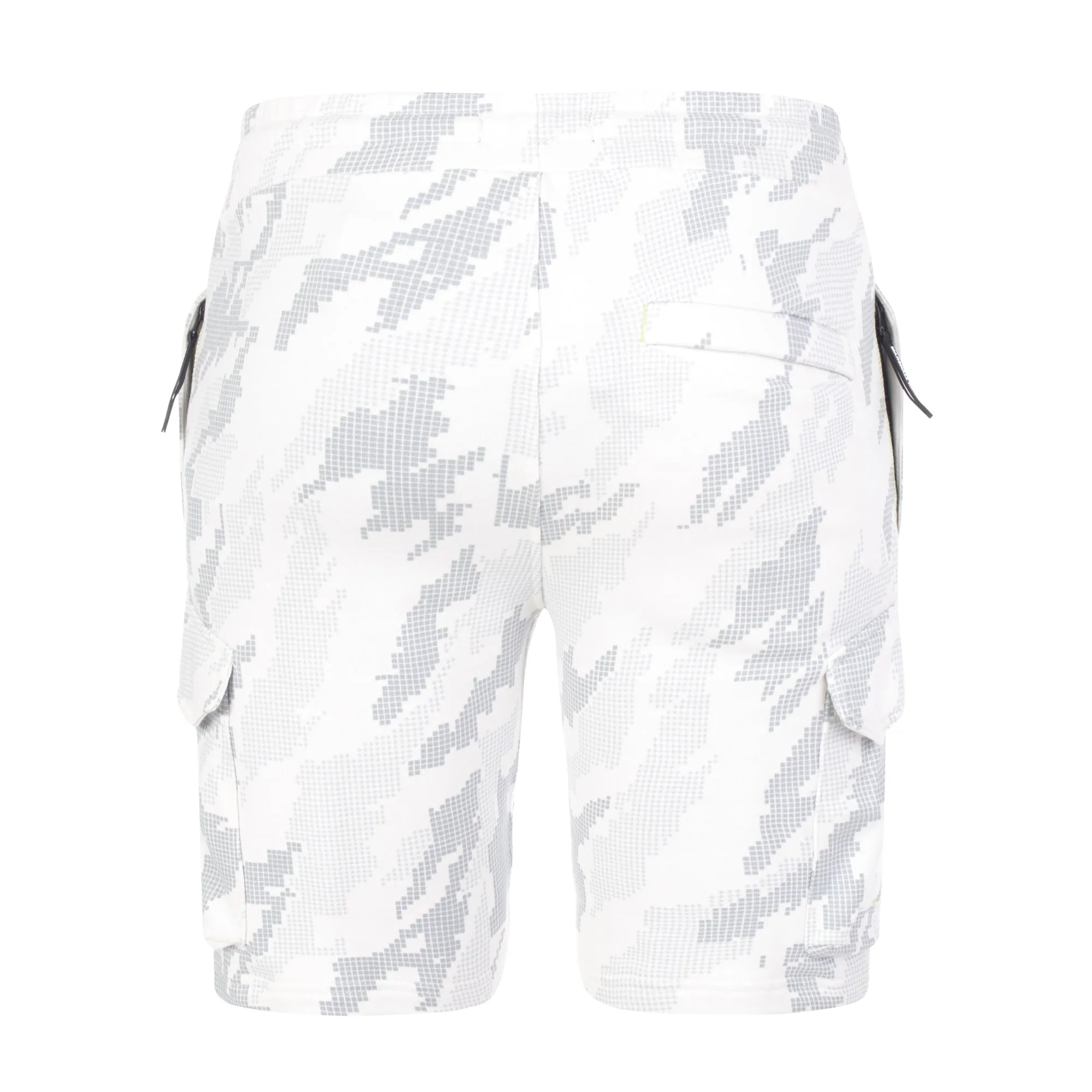 Data Flow Camo Fleece Short