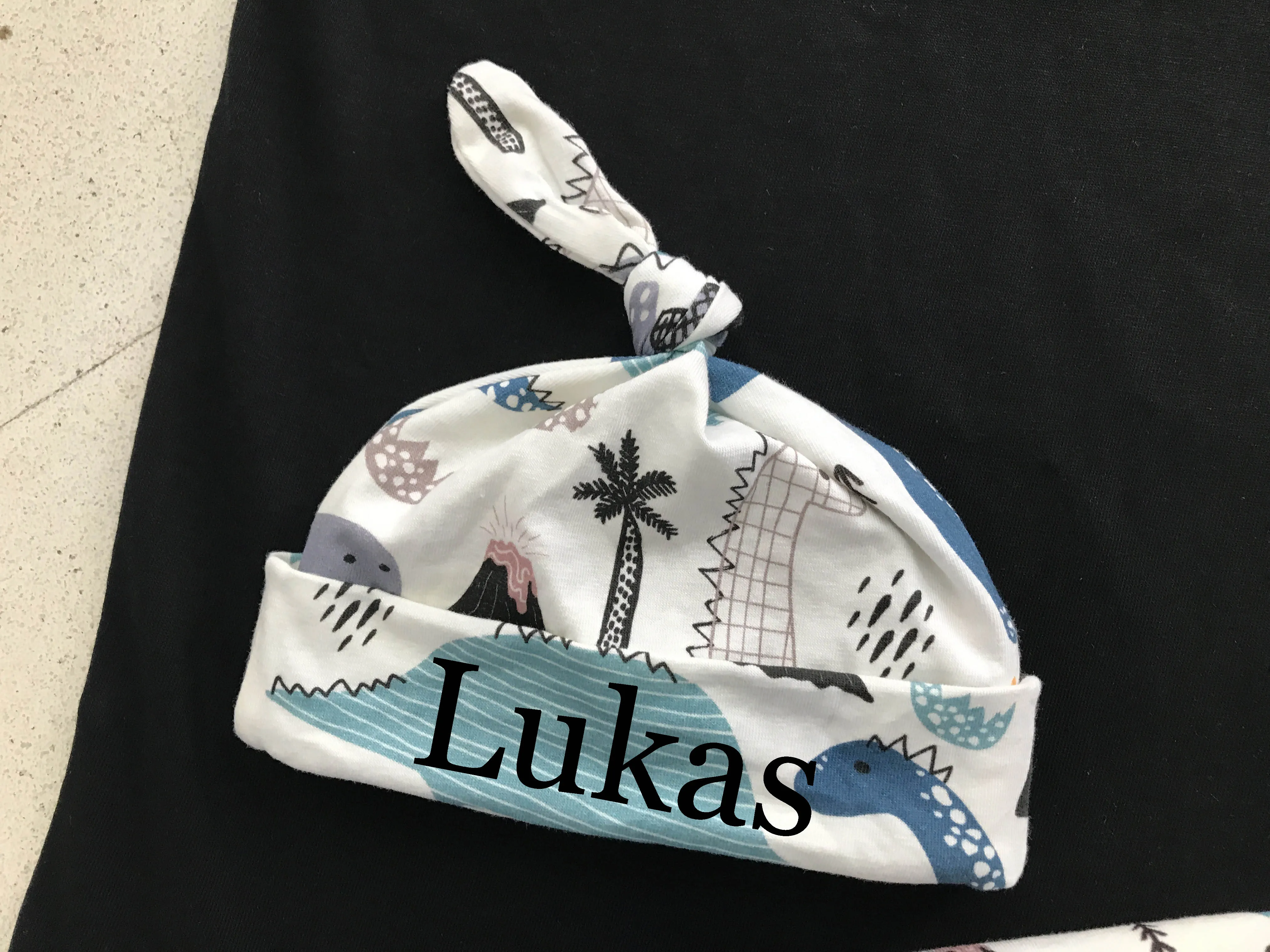 Dino-Themed Matching Maternity Family Outfit Set  Robe, Swaddle, Hat, Dad Tee & Big Sibling Shirt