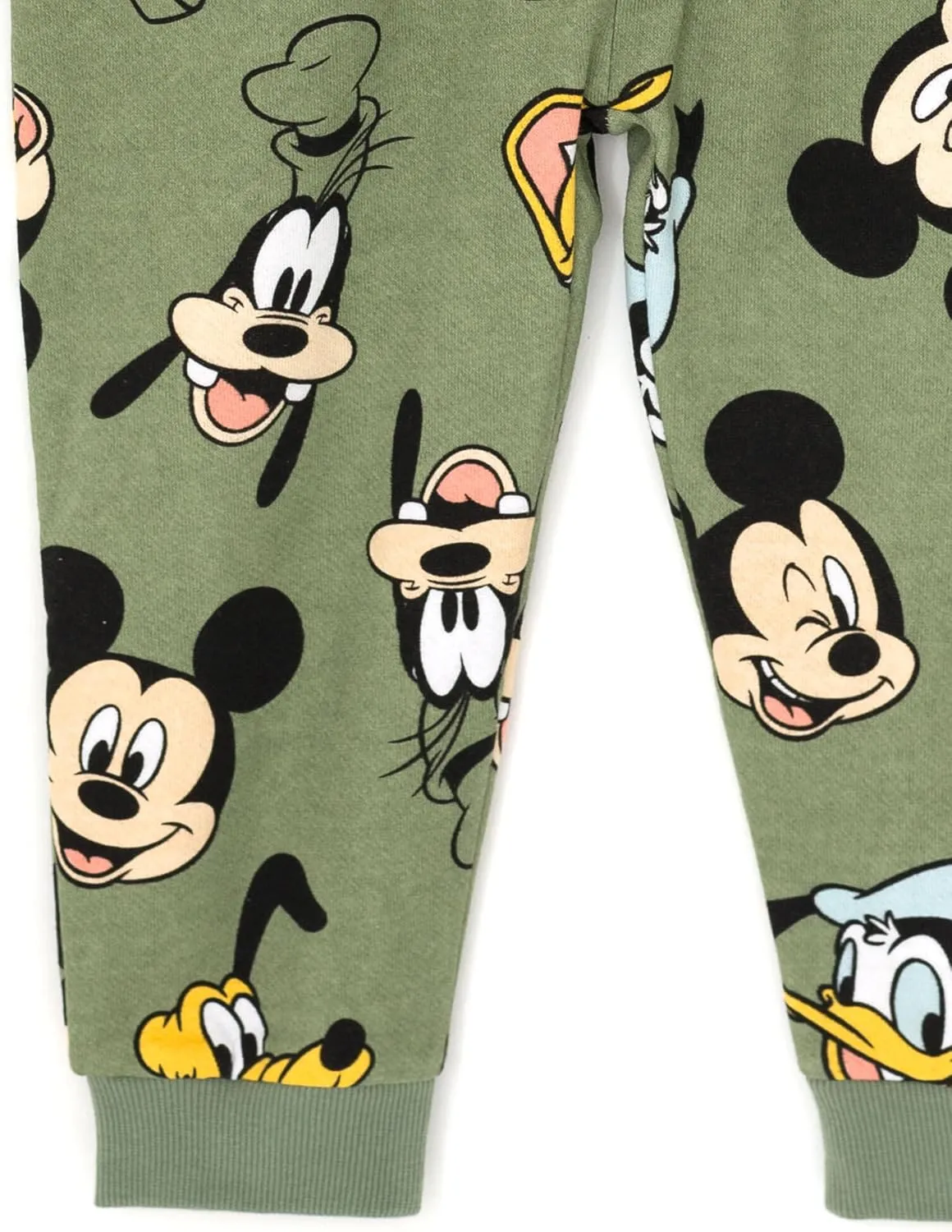 Disney Mickey Mouse Goofy Donald Duck Daisy Duck Fleece Zip Up Coverall Infant to Little Kid